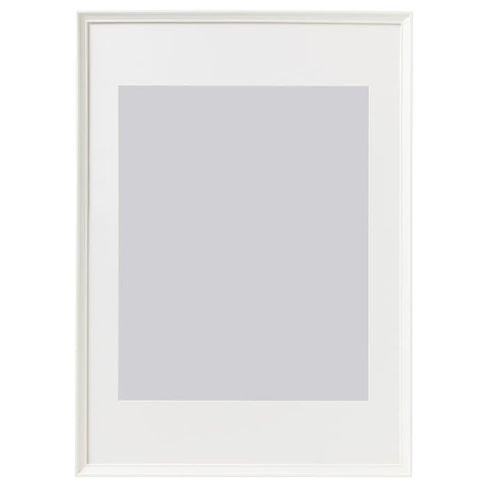 Bingkai Foto Frame Putih Knoppang 50x70 Cm Shopee Indonesia