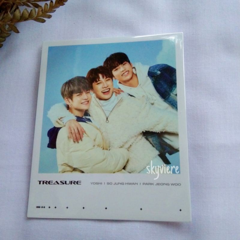 POLAROID FULL ALBUM UNIT YOSHINORI JUNGHWAN JEONGWOO TREASURE