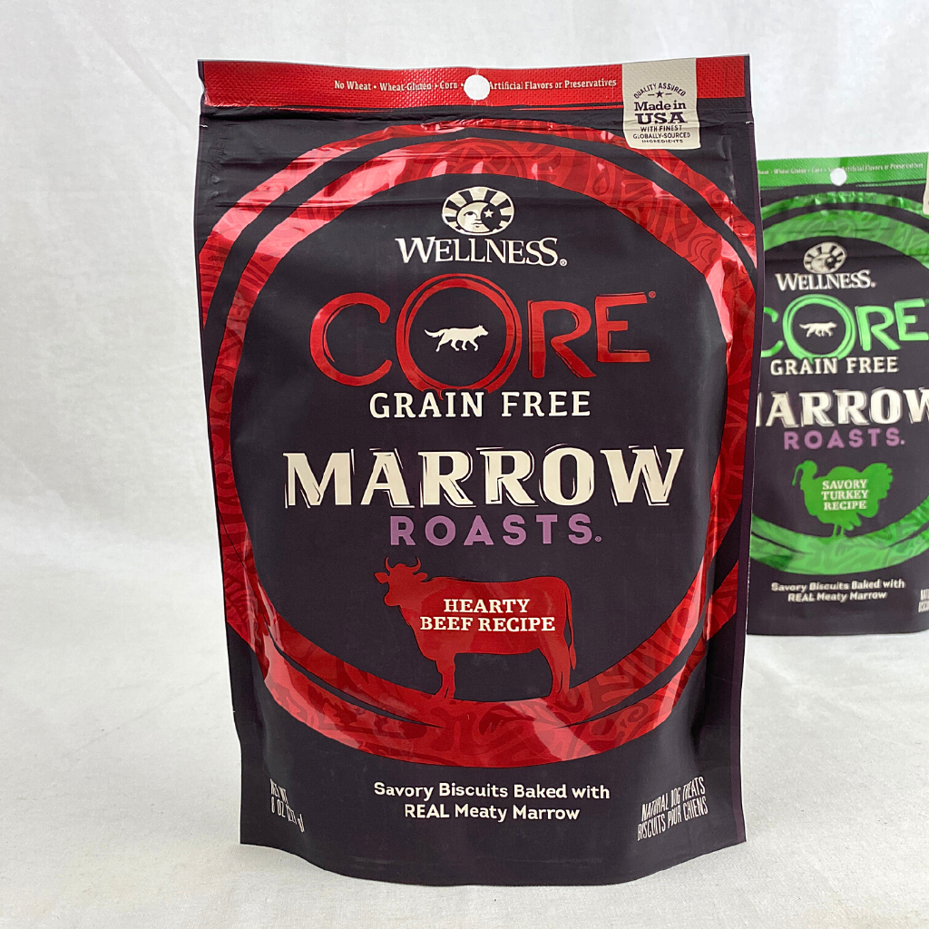 WELLNESS Snack Anjing CORE Marrow Roasts Beef 227g