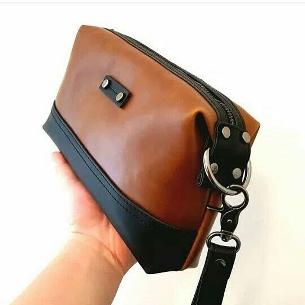 Vicuna Clutch Selempang Tali Panjang