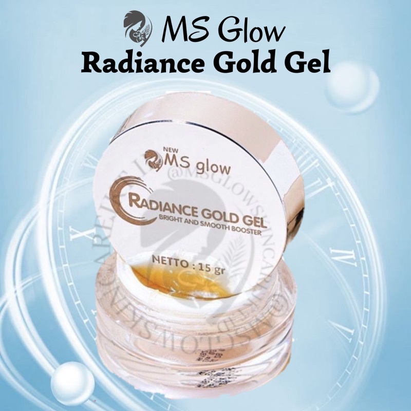 MS GLOW RADIANCE GOLD GEL / RADIANCE GOLD MS GLOW