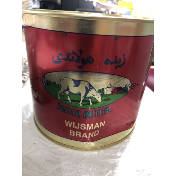 Wijsman Butter 2270 gram WAJIB BACA DESKRIPSI per kaleng asli wisman wysman dutch butter buter mente