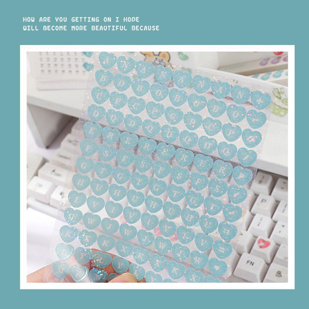 Stiker Nanas Motif Kecil Dekorasi Keyboard Scrapbook DIY Simbol Alfabet