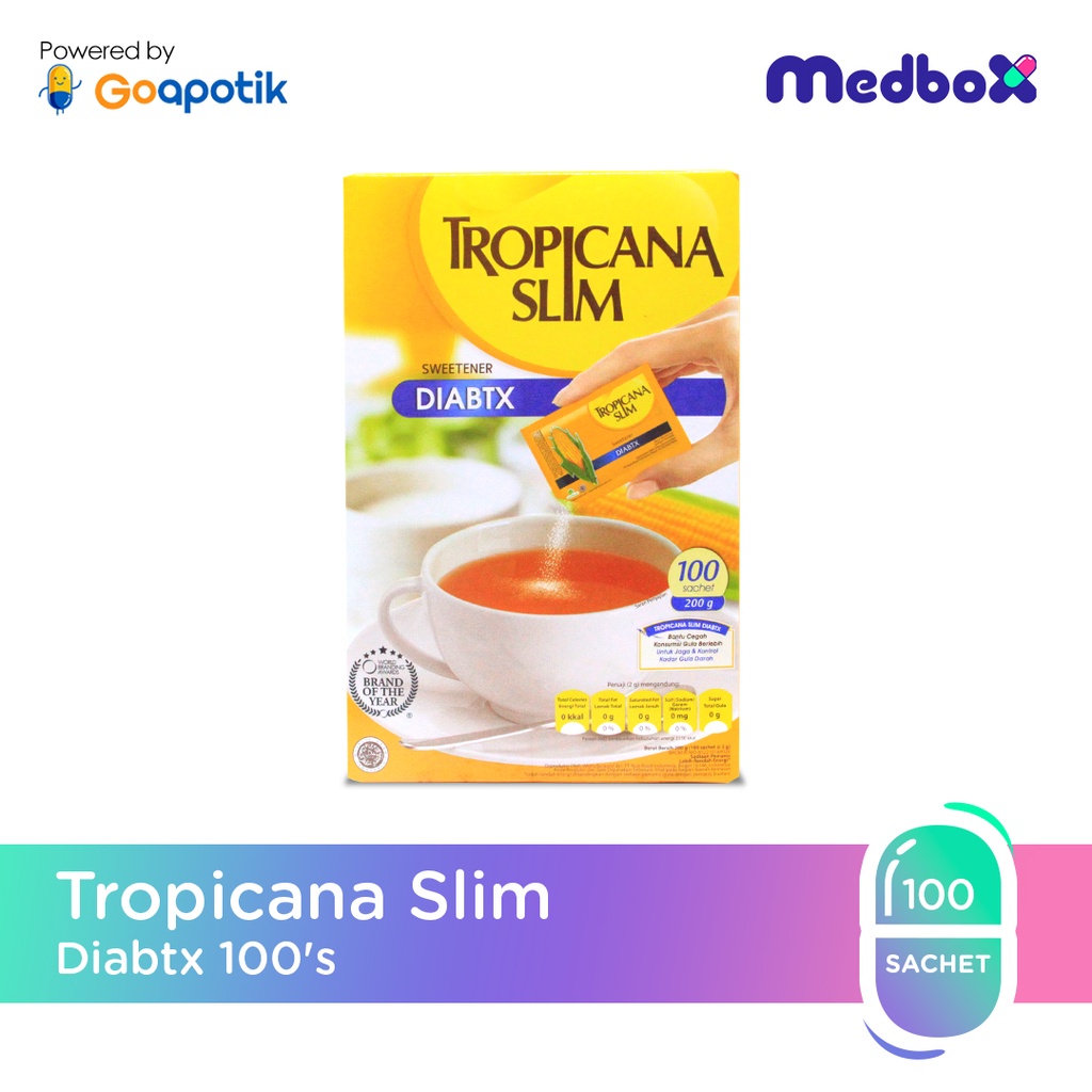 

Tropicana Slim Diabtx 100 Sachet