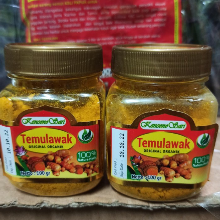 

TEMULAWAK MURNI ORGANIC KENCONO SARI TEMULAWAK MURNI ORGANIC KENCONO SARI SUPER AMPUH