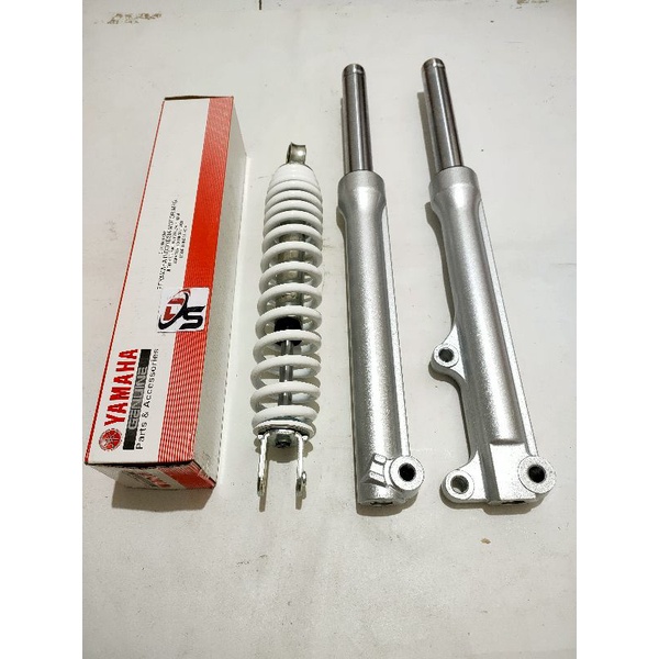 Shockbreaker set depan belakang Mio j Mio m3 Mio 125 soul GT (54p silver