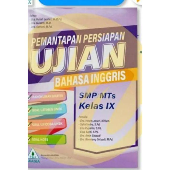 Download Kunci Jawaban Buku Pemantapan Persiapan Ujian Bahasa Inggris Kelas 9 Pictures