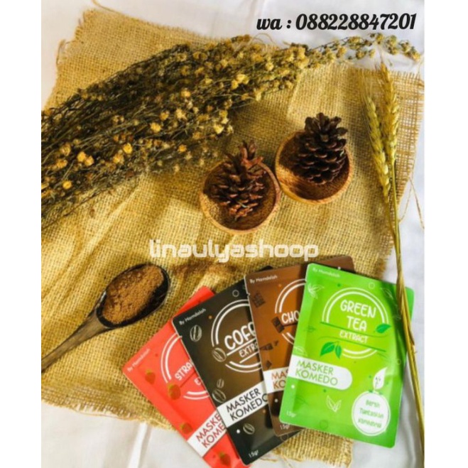 masker komedo hamdalah