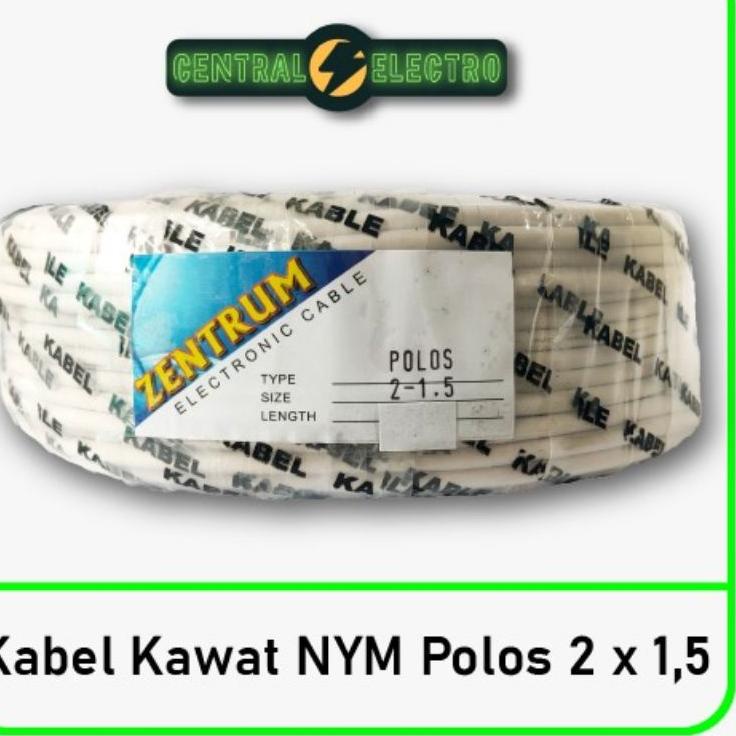 Big Promote Kabel Listrik Kawat NYM Polos 2 x 1.5 (50 Meter