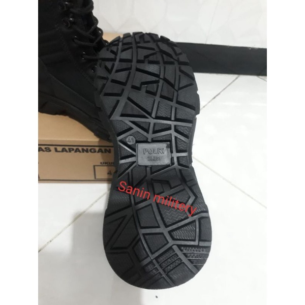 Sepatu Pdl jatah Polri - Polisi  - Sabhara - Brimob  /  Sepatu Pdl Tactical