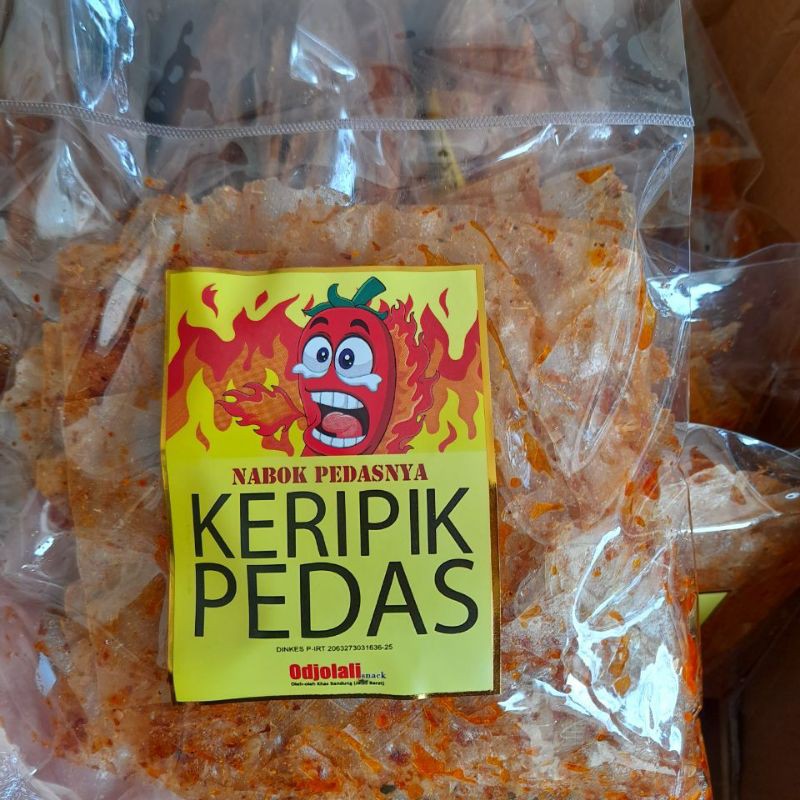 

Odjolali Snack Keripik Kaca Pedas khas Bandung