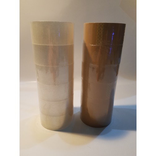 

OPP Lakban Paking Coklat Bening Besar