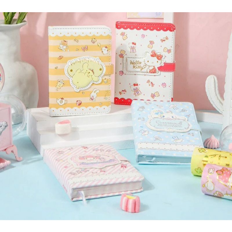 

Notebook Sanrio Hellokitty Cinnamorol Purin Melody Buku Tulis Notes Harian Diary