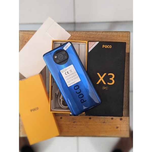 POCO X3 NFC & POCO M3 RAM 4/64 Dan Ram 6/128 GB (SECOND)-POCO X3 6/64GB BLACK