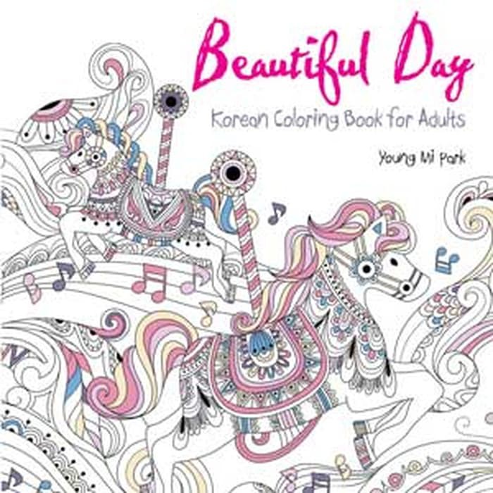 Download Beautiful Day Korean Coloring Book For Ad Lts Shopee Indonesia