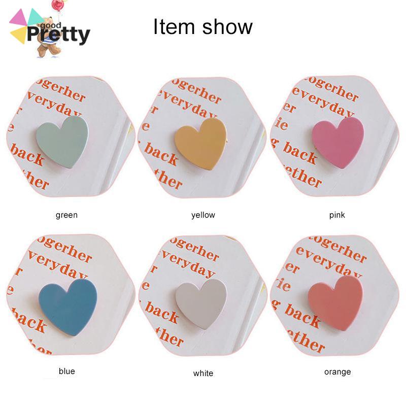 Jepit Rambut Bentuk Hati Untuk Aksesoris Anak Perempuan - PD