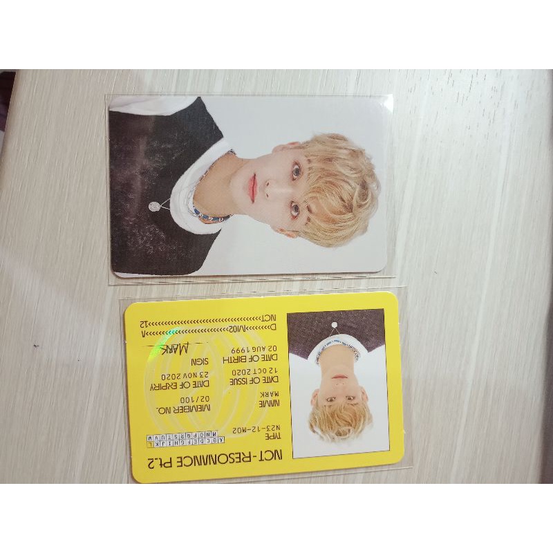 pc mark departure id card mark