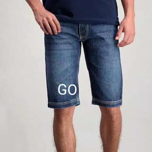 gof 36-CBV CARDINAL JEANS Celana Pria Celana Pendek Bermuda Casual Sobek Slimfit Reguler Fit Reguler