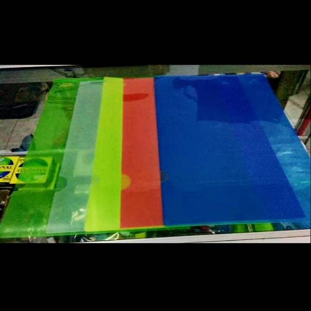 

MAP L UKURAN FOLIO - MAP PLASTIK L PAKET 5 PCS
