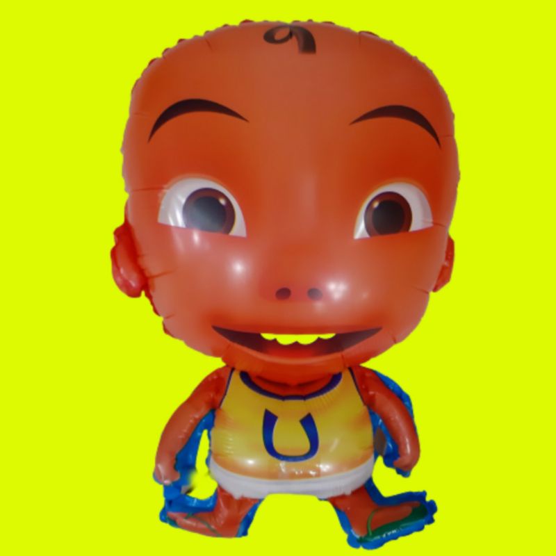 1pack UPIN (BALON GAS/FOIL/TERBANG/KARAKTER )