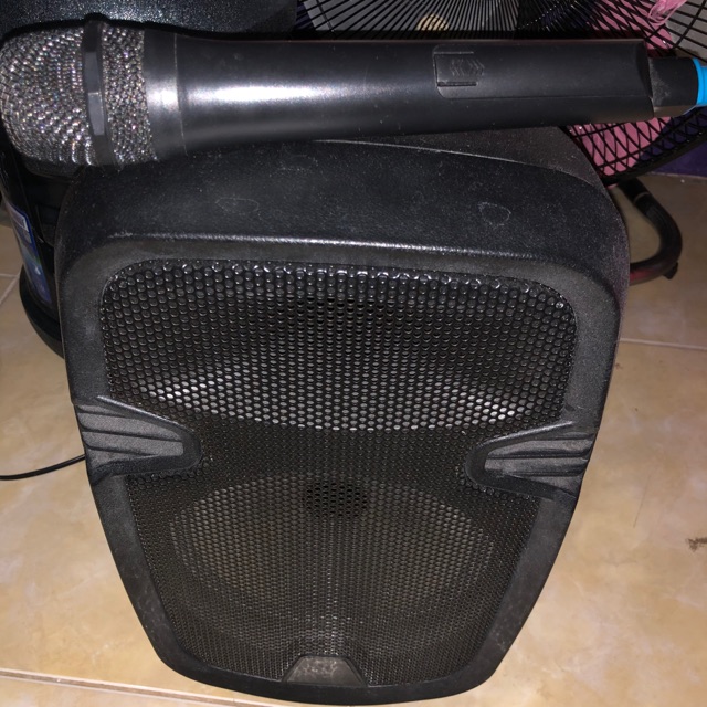 SPEAKER FLECO UKURAN 8” SUPERBASS MIC