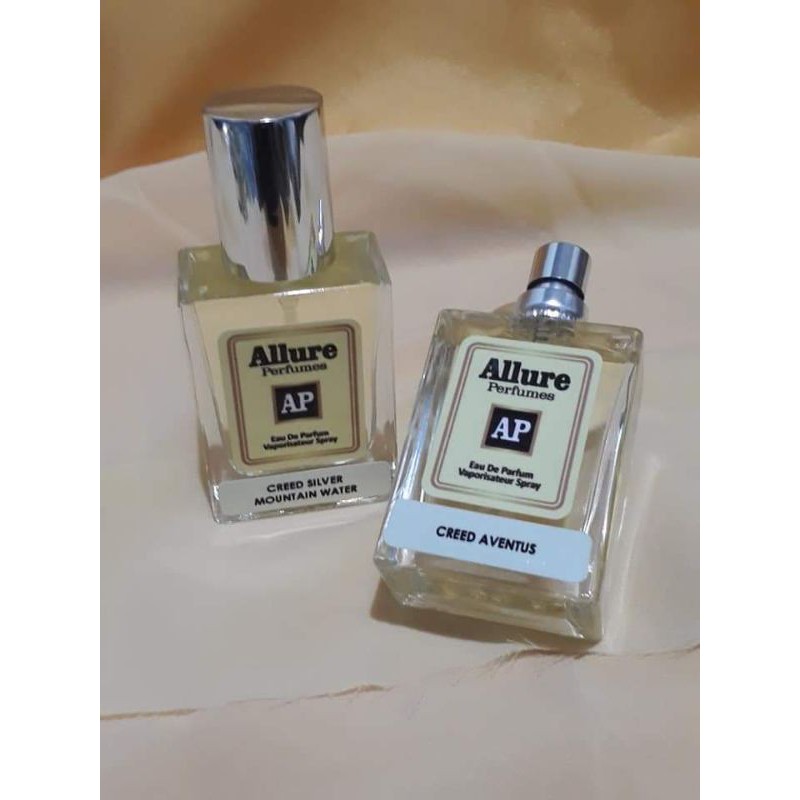 allure perfume creed aventus /creed silver mountain water