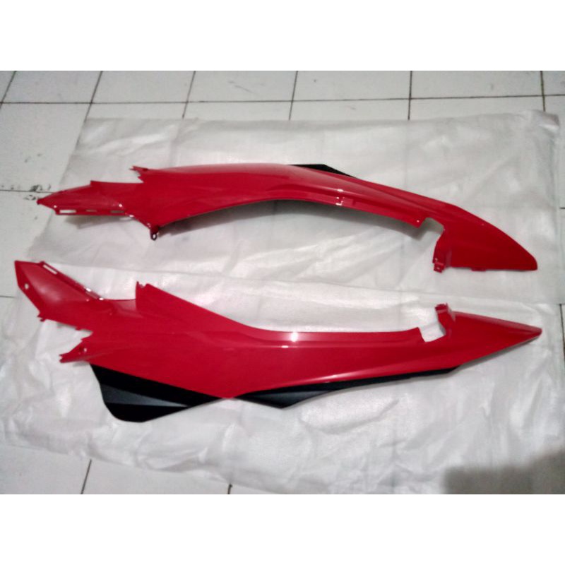 Original SGP Cover Body Bodi Samping Suzuki Satria Fu FL Facelift Merah Maron Body Kanan kiri Set Or