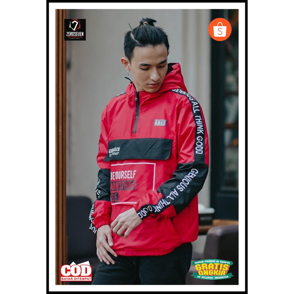 JAKET CAGOULE JAKET WATERPROOF JAKET DISTRO JAKET PRIA JAKET WATERPROOF PRIA OUTERWEAR TIGA