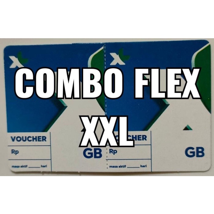 Voucher XL Combo Flex paket XXL (8+)