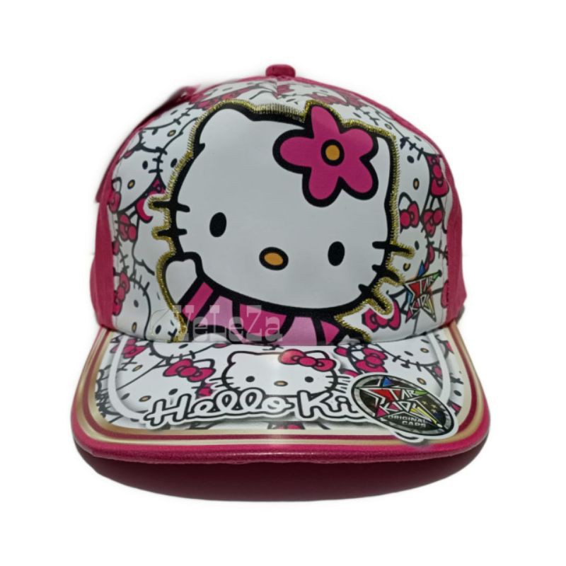 Waistbag anak hello Kitty 2in1 - Waistbag + Topi - Tas Anak Perempuan