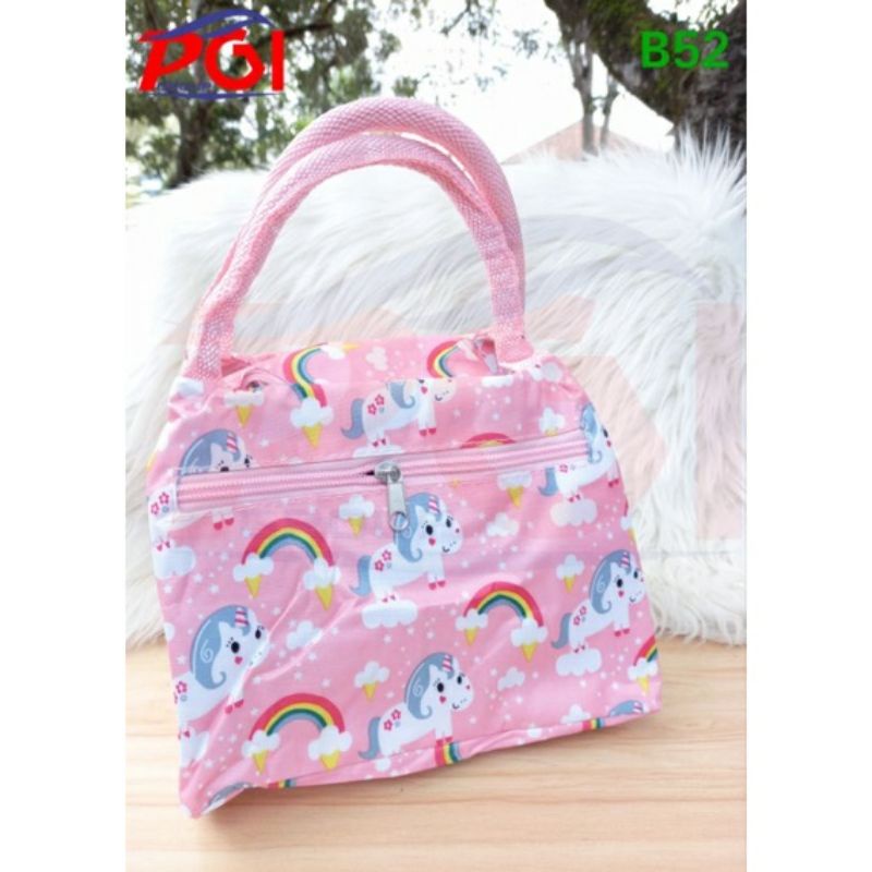 B ( B052 ) TAS BEKAL KARAKTER ANGSA DAN UNICORN / HARGA GROSIR