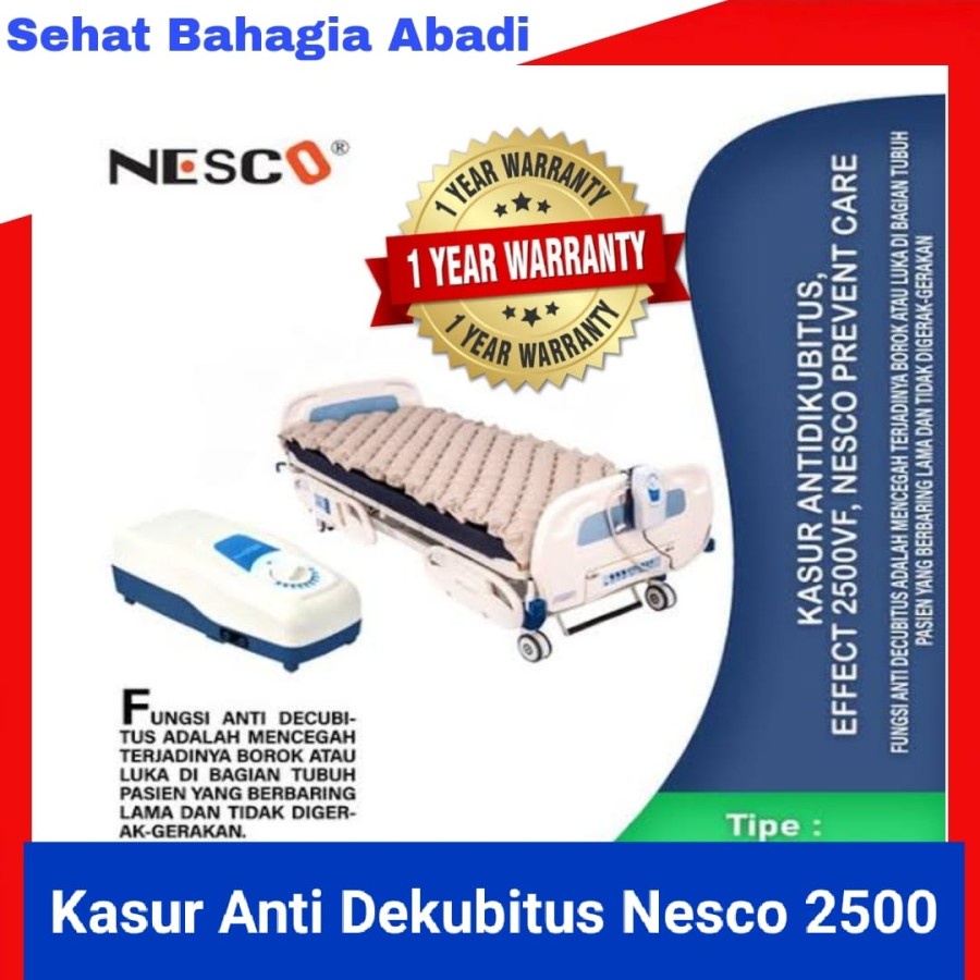 Kasur Anti-dekubitus NESCO 2500vf matras Terapi dekubitus