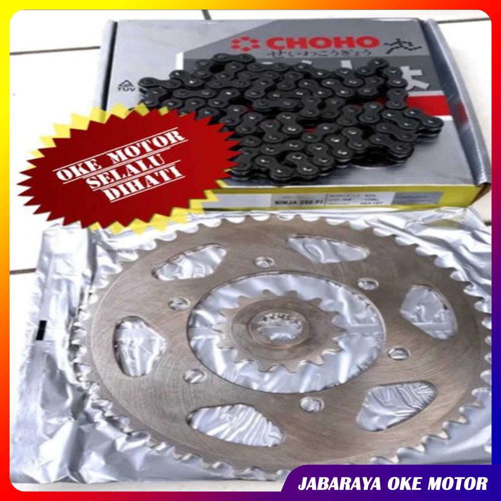 GEAR GIR SET NINJA 250 FI KAWASAKI NINJA 250 FI GEAR PAKET NINJA 250 FI COHO JAPAN GUARANTED OEM