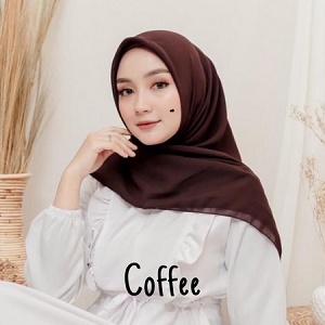 HIJAB BELLA SQUARE  HIJAB POLYCATTON 50 VARIASI WARNA LUCU KERUDUNG WANITA BELLA SQUARE TERLARIS