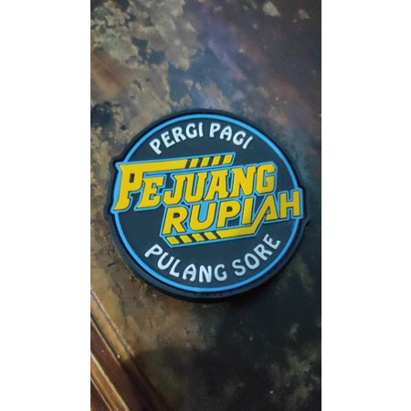 Patch rubber ayah terbaik&amp;Pejuang Rupiah&amp;PKT PDC