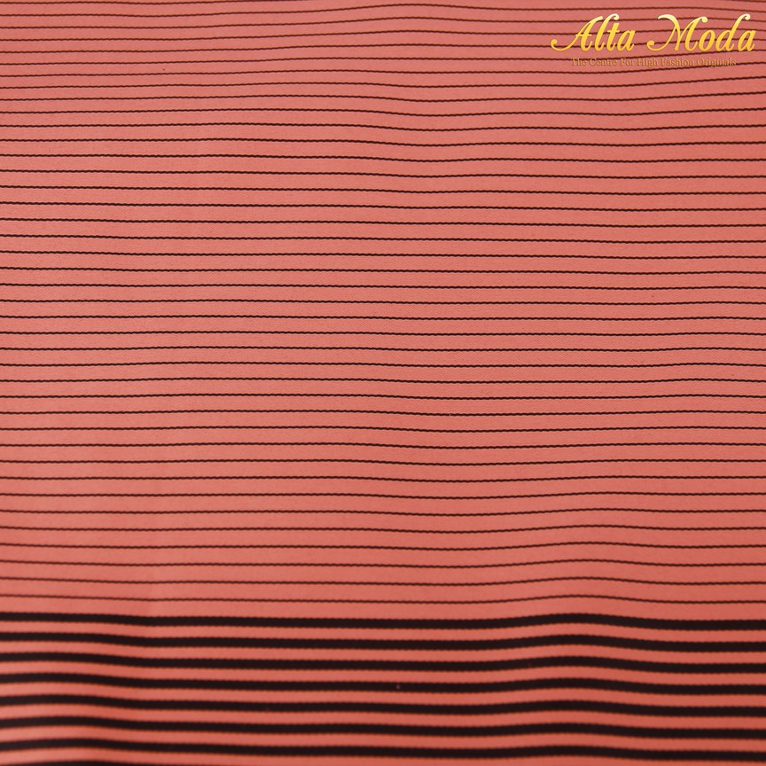 

Alta Moda Kain Cotton Shirting Stripe Black Coral (1M)