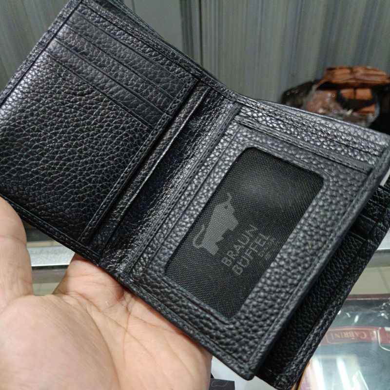 COD Dompet Kulit Pria Model Lipat Buku 3 in 1 || Men's Wallet Original Leather