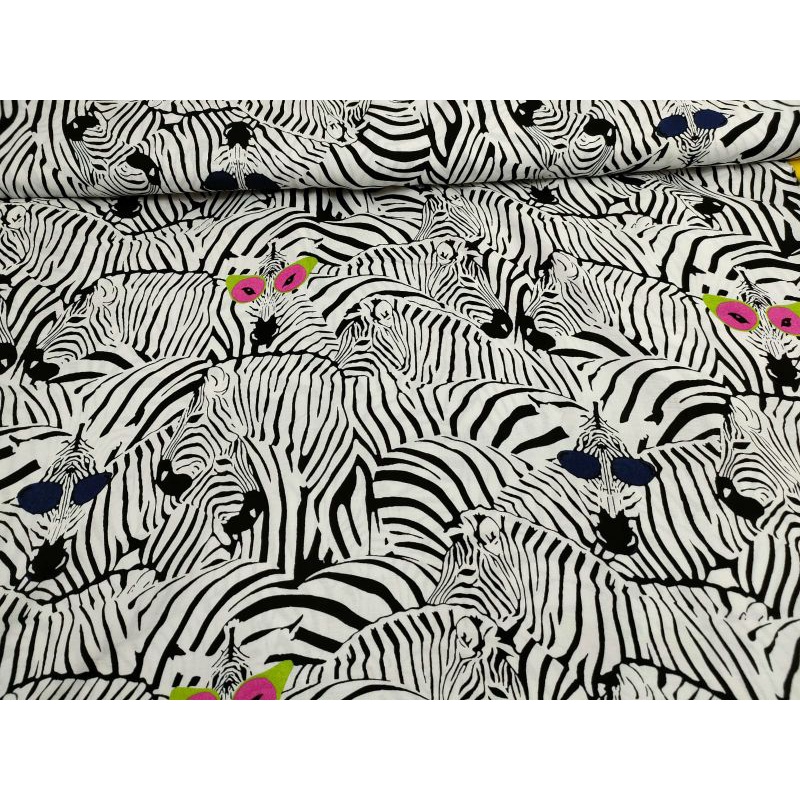 KATUN RAYON MOTIF ZEBRA