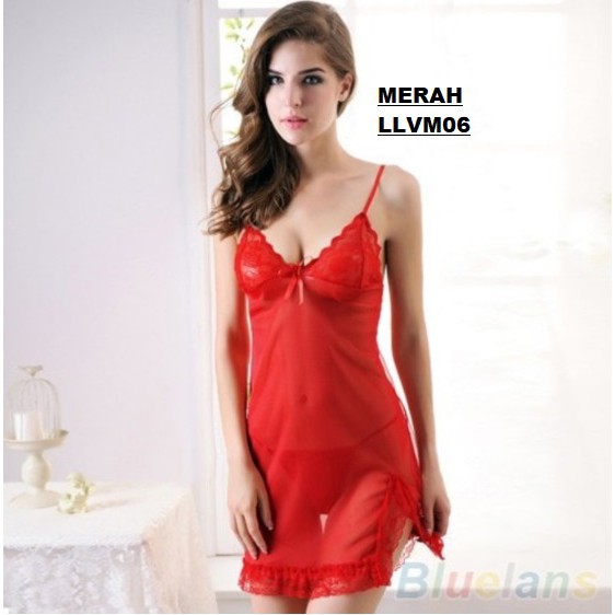 Baju Tidur Lingerie Renda Sexy New Impor