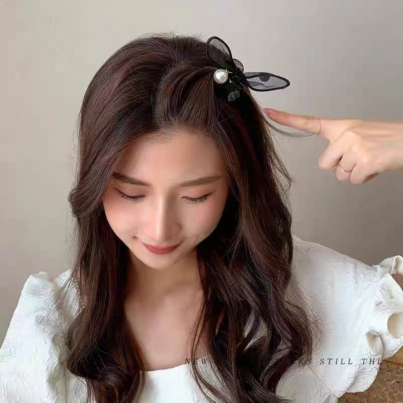 (Hello Girl)F57 INS Korean Kupu Acrylic Hair Claw Clip girl Women Fashion  Hairpin