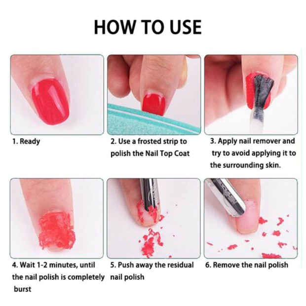 VINIMAY Nail Gel Magic Remover Soak Off Base Matte Top Coat Gel Nail Polish Gelpolish Nail Art Prime