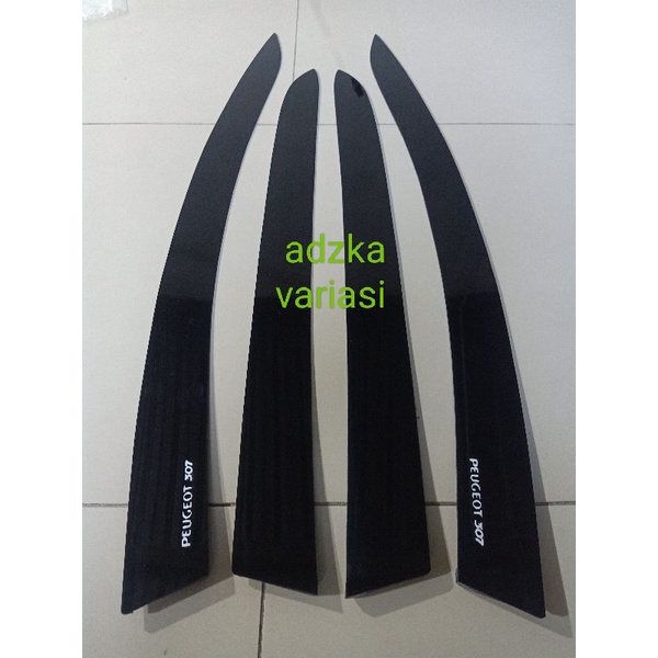 talang air mobil Peugeot 307 model flat datar rata lepek