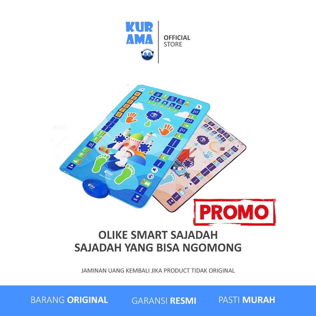 OLIKE SMART SAJADAH / SAJADAH ELEKTRIK / SAJADAH ANAK / OLIKE EDUTOYS INDONESIA