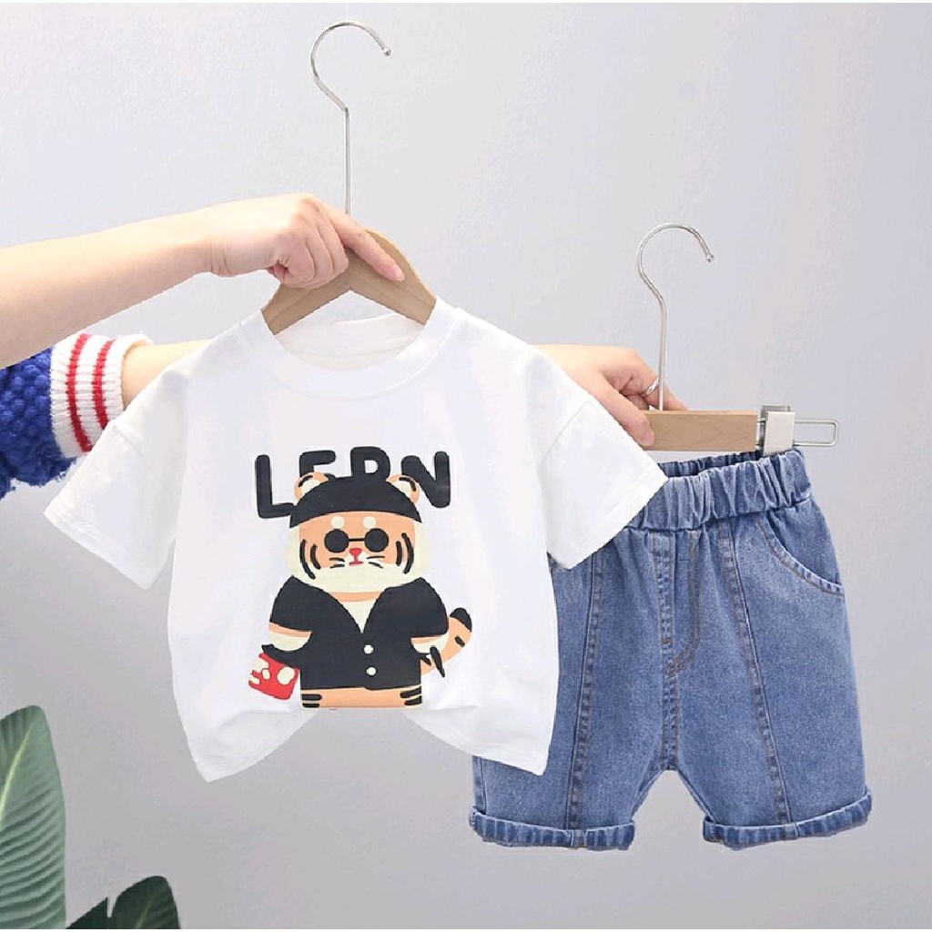 COD/SETELAN ANAK LAKI-LAKI/SETELAN BAWAHAN JEANS TERBARU 1-5 TAHUN