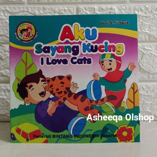 Buku Cerita Aku Sayang Kucing / full colour