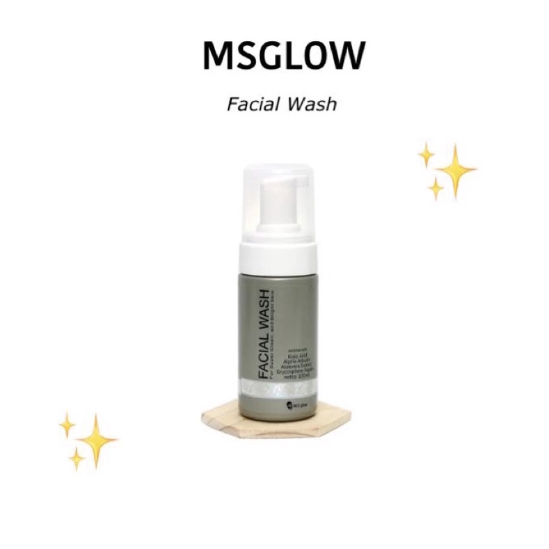 MSGLOW / MS GLOW Facial Foam / Wash / Sabun Cuci Muka Original 100 ml