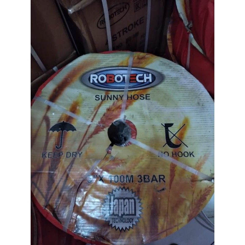 Selang terpal 3inch 100meter pompa sawah irigasi/suny hose 3inch 100meter