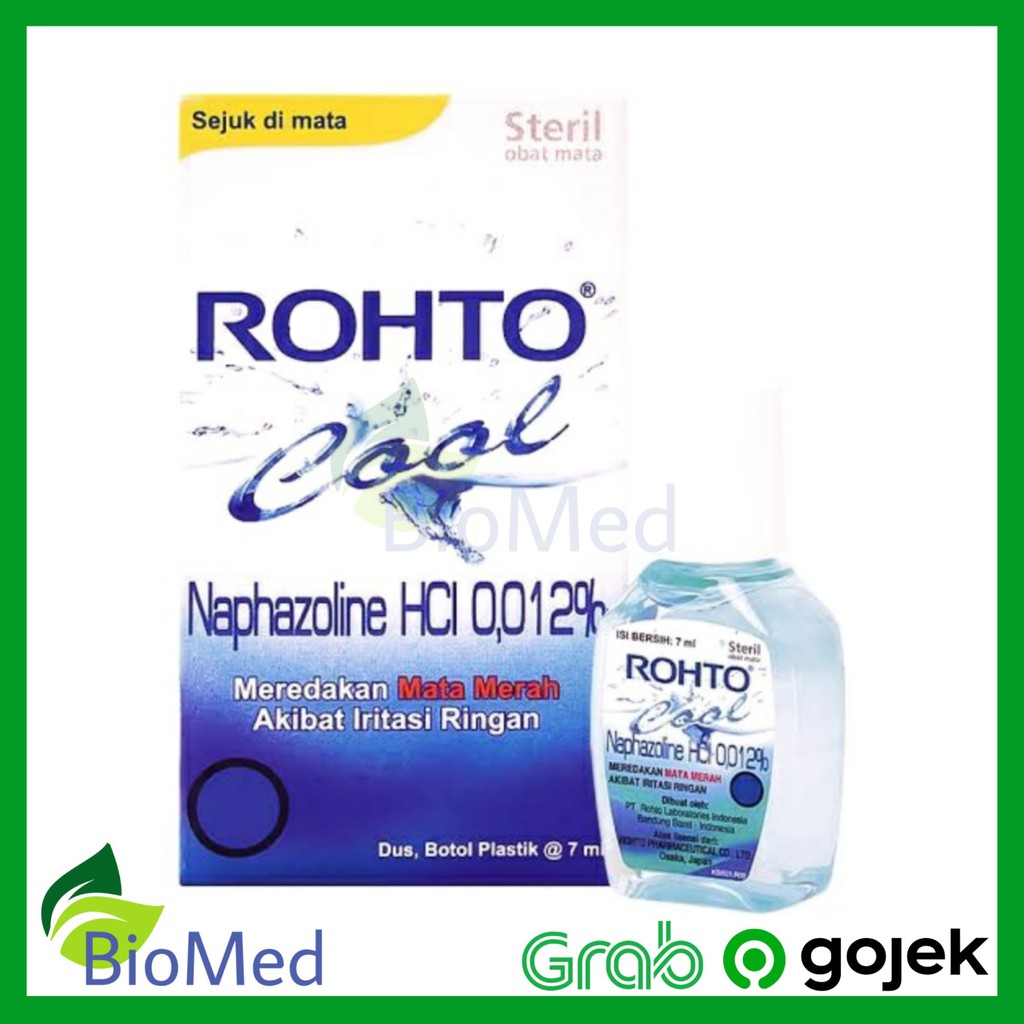 ROHTO COOL - Obat Tetes Mata Merah Bengkak Perih