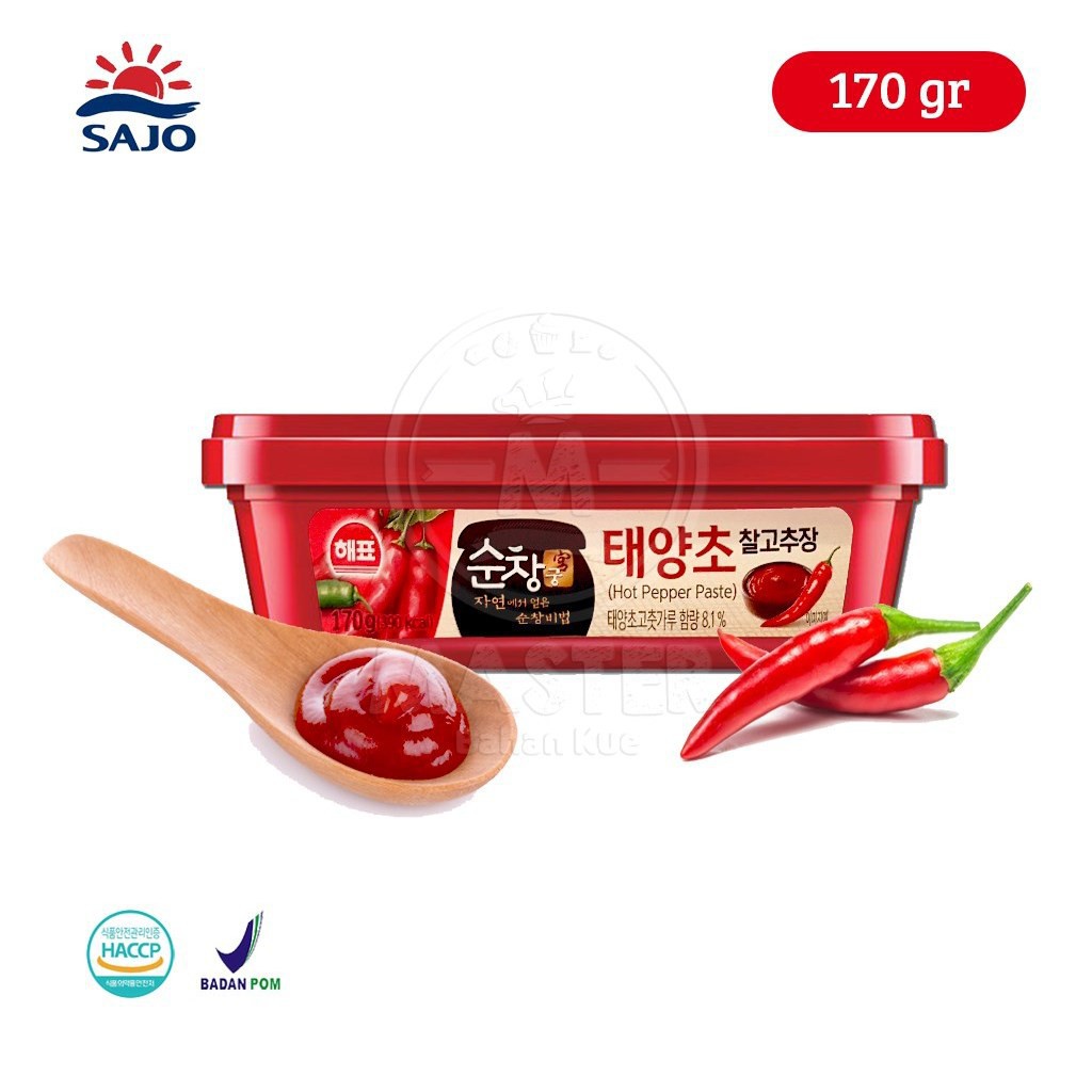 

Sajo Gochujang - Hot Pepper Paste / Pasta Cabe Gochujang Korea / Sambal Pasta Korea [170 gr]