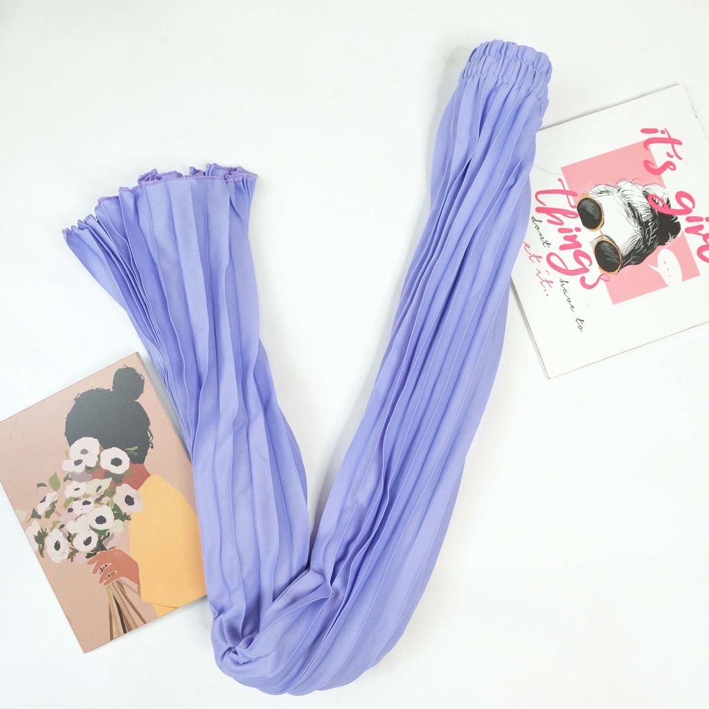 ROK PLISKET KLOK MAYUNG HYGET BY LAAMIA HIJAB-mayung hyget_lilac